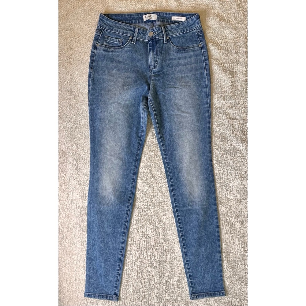 Jessica Simpson Super Skinny Jeans Size 28 Light Medium Wash